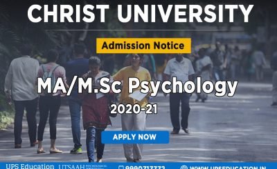 MA Psychology Admission 2020