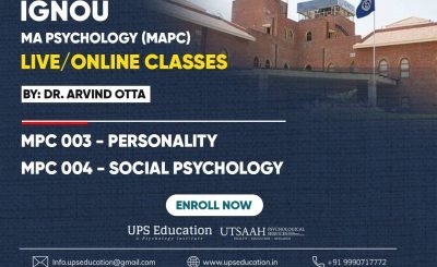 IGNOU MA Psychology Live Classes