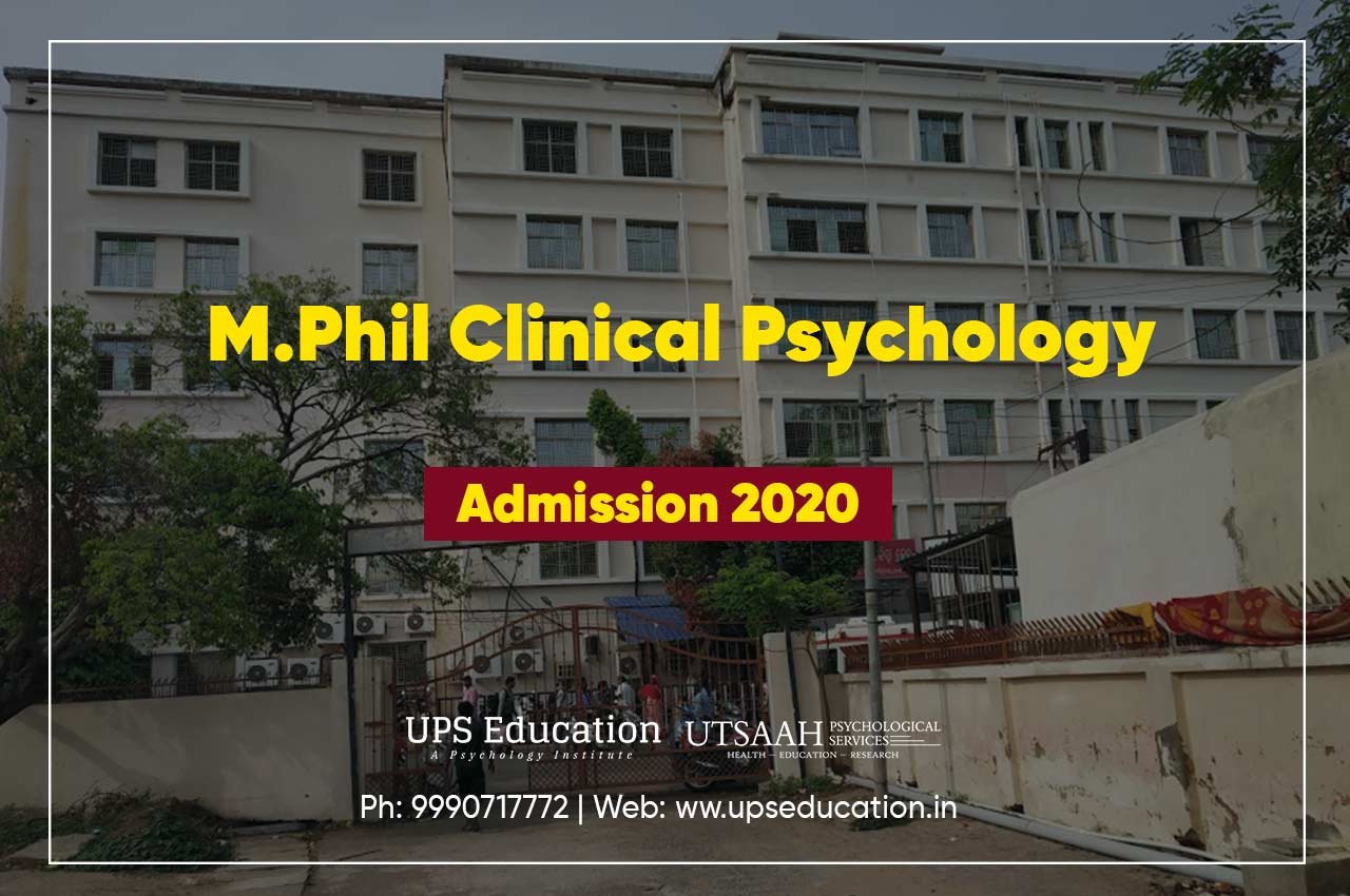 M.Phil Clinical Psychology Admission forms 2020 – Still Open