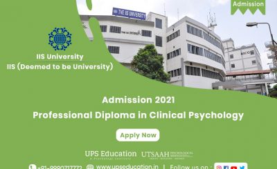 IIS University, PDCP Course Admission 2021—UPS Education