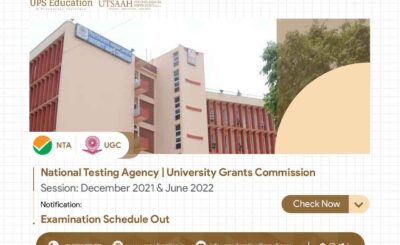 Examination Schedule for UGC NETJRF December 2021 & June 2022—UPS Education