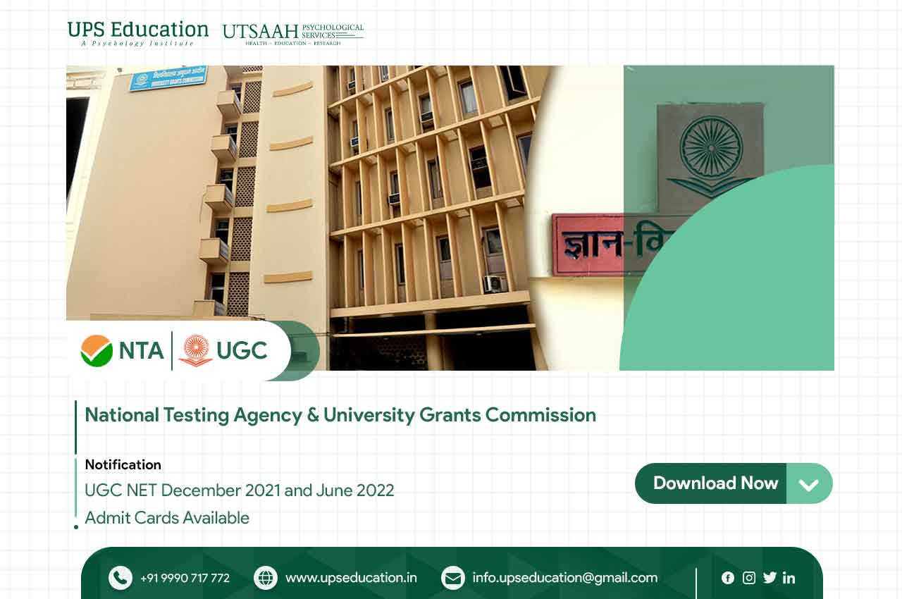 UGC NET JRF Admit Cards out December 2021 and June 2022—UPS Education