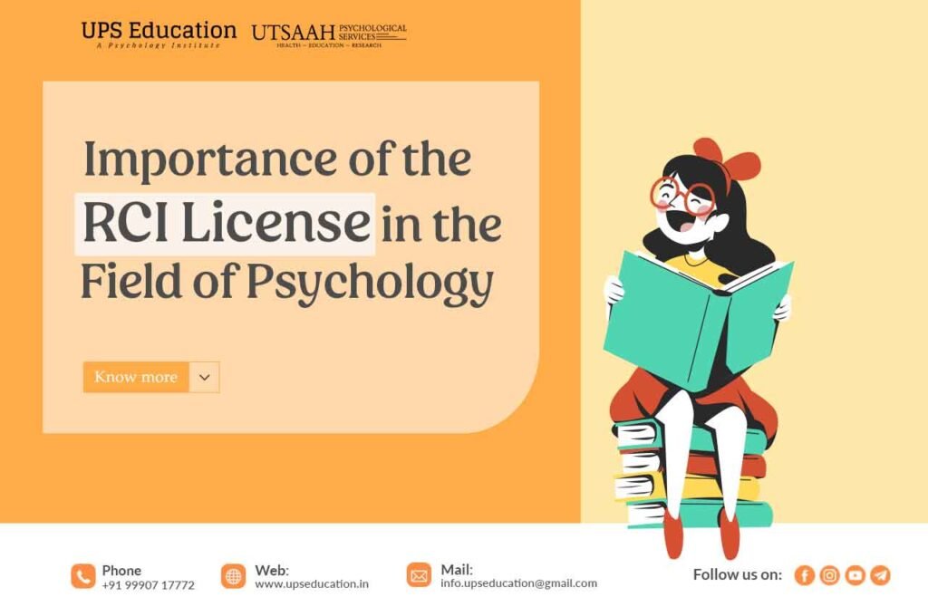 Importance of RCI License in the field of Psychology –UPS Education