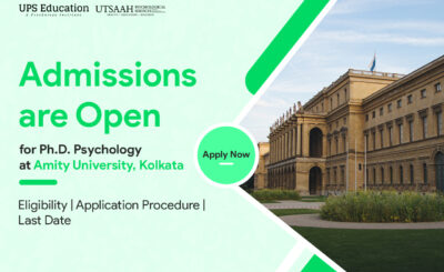 Admissions Open for PhD Psychology