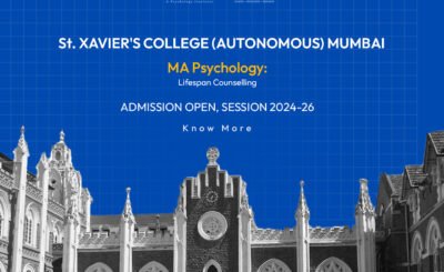St. Xavier’s College Mumbai MA Psychology Admission 2024