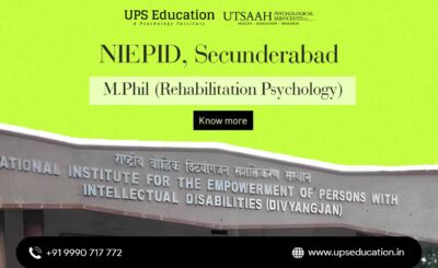 NIEPID Campus, Secunderabad – MPhil Rehabilitation Psychology 2025.