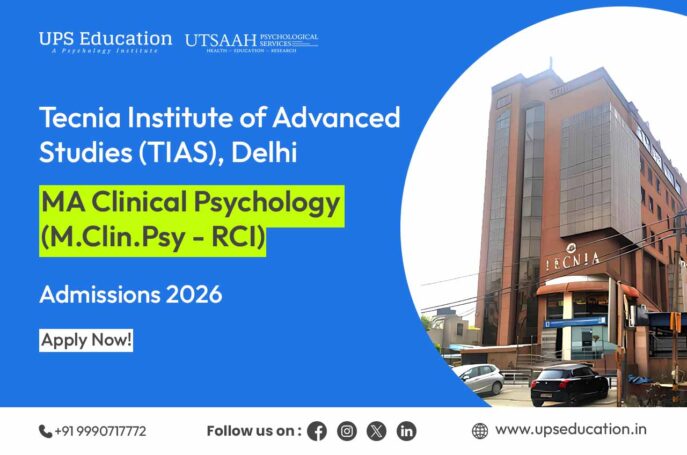 Apply Now | MA Clinical Psychology (RCI) 2026