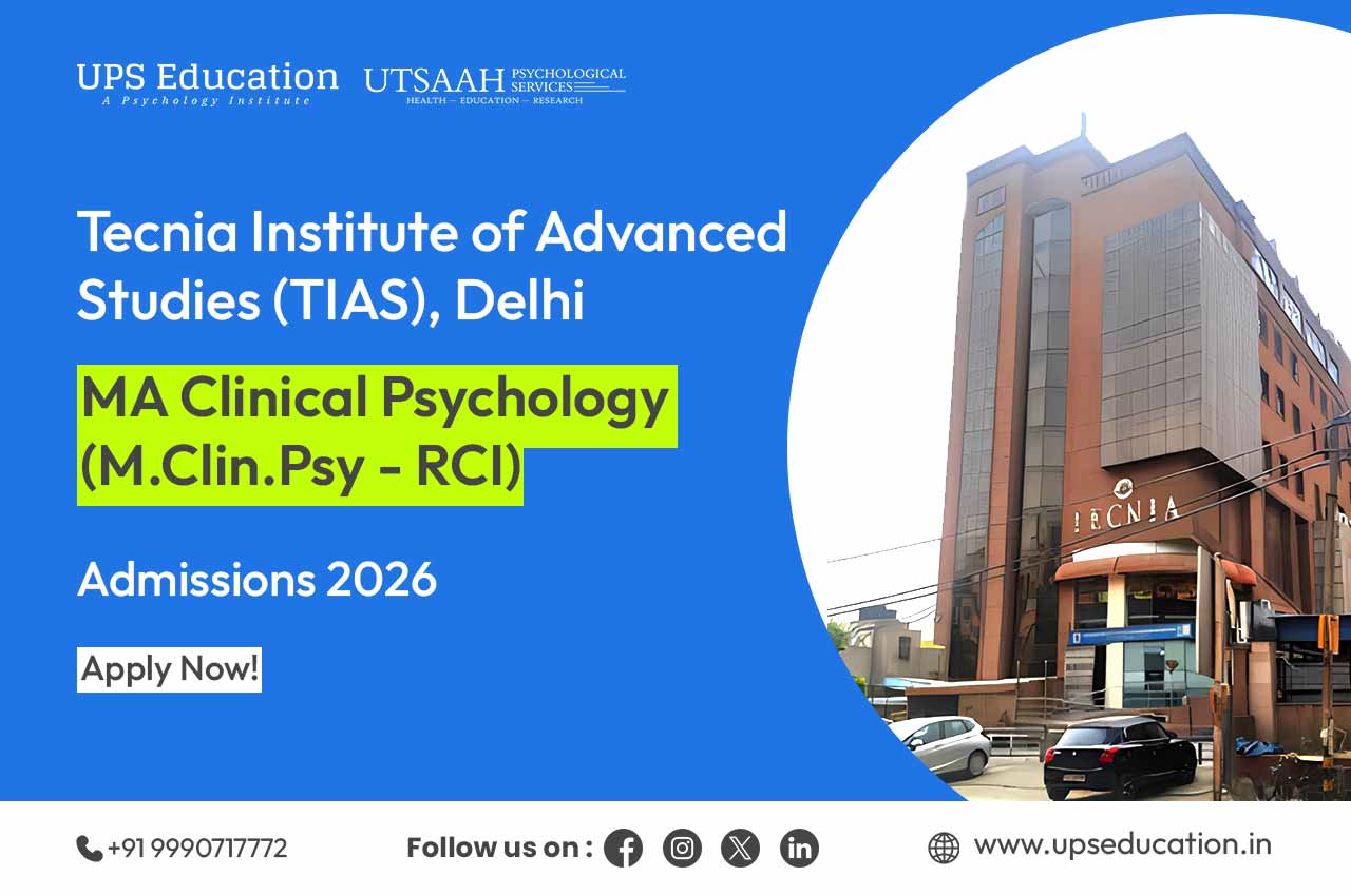 Apply Now | MA Clinical Psychology (RCI) 2026