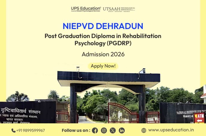 NIEPVD Dehradun PGDRP Admission 2026