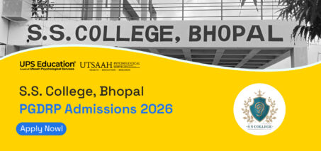 SS College Bhopal PGDRP Admissions 2026 for the Post Graduate Diploma in Rehabilitation Psychology programme