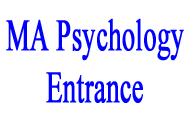 MA Psychology Entrance